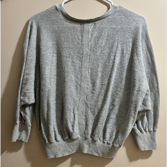 GAP Heather Grey Buttoned Cardigan - Picture 2 of 5